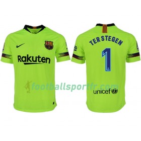 Tenue Barcelone TER STEGEN 1 Exterieur 2018-2019 Maillot de Foot